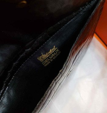 delvaux đeo chéo da cá sấu (lsh7032)