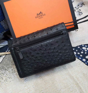 clutch cầm tay da đà điểu (lsh7028)